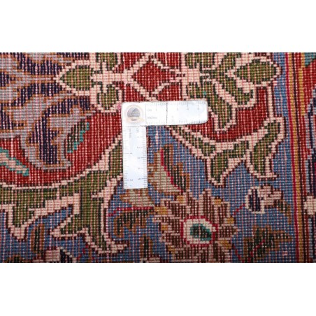 Tappeto Kashamr Zirkhaki Persia marrone blu 294x396