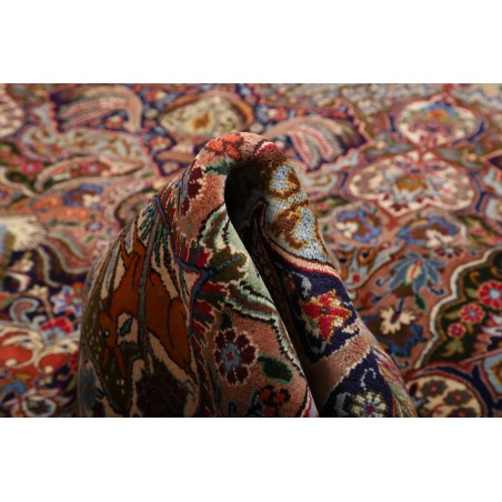 Tappeto Kashamr Zirkhaki Persia marrone blu 294x390