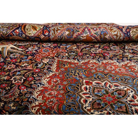 Tappeto Kashamr Zirkhaki Persia marrone blu 294x390