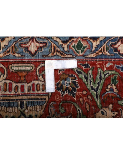Tappeto Kashamr Zirkhaki Persia marrone blu 294x390