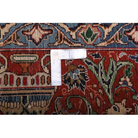 Tappeto Kashamr Zirkhaki Persia marrone blu 294x390