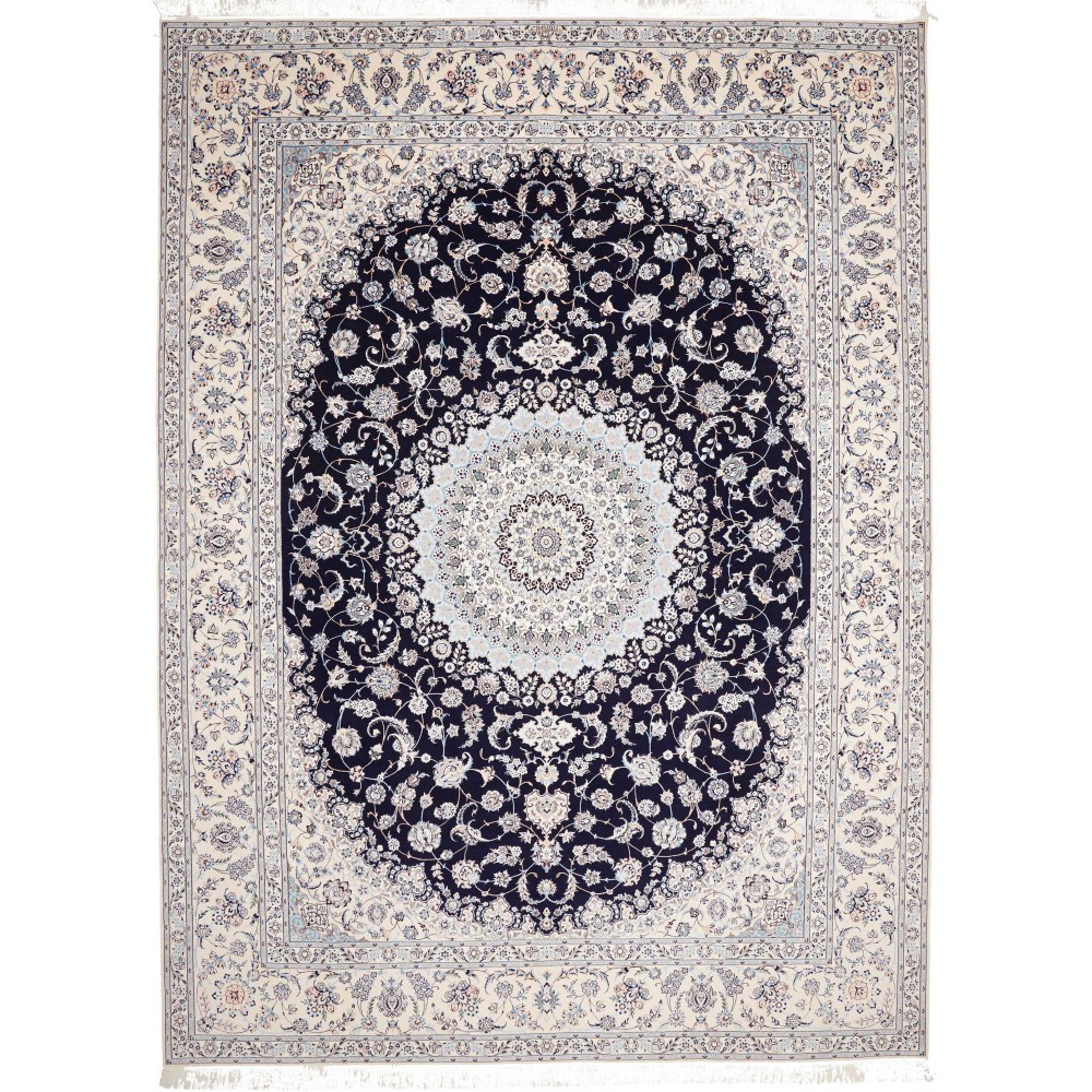 Tappeto Nain 6La Persia grigio 302x411 Tappeto Nain 6La Persia grigio 302x411