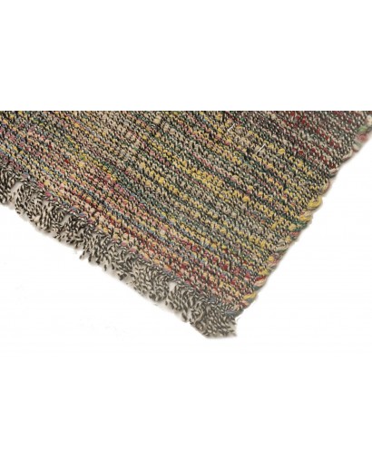 Tappeto Kilim Persia marrone bianco 200x312