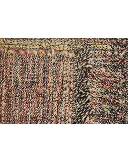 Tappeto Kilim Persia marrone bianco 200x312