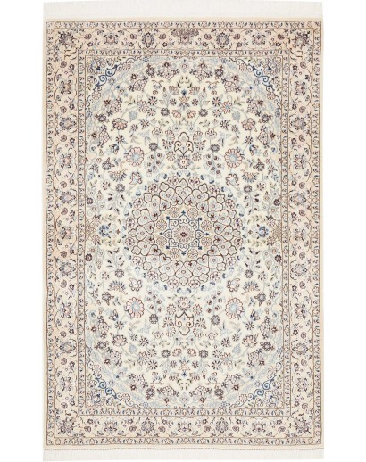 Tappeto Nain 6La Persia bianco grigio 100x156