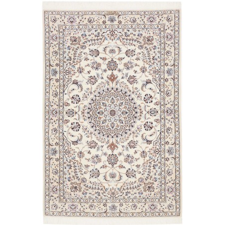Tappeto Nain 6La Persia bianco 103x159