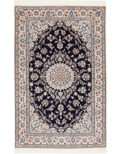 Tappeto Nain 6La Persia blu 102x164