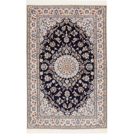 Tappeto Nain 6La Persia blu 102x164