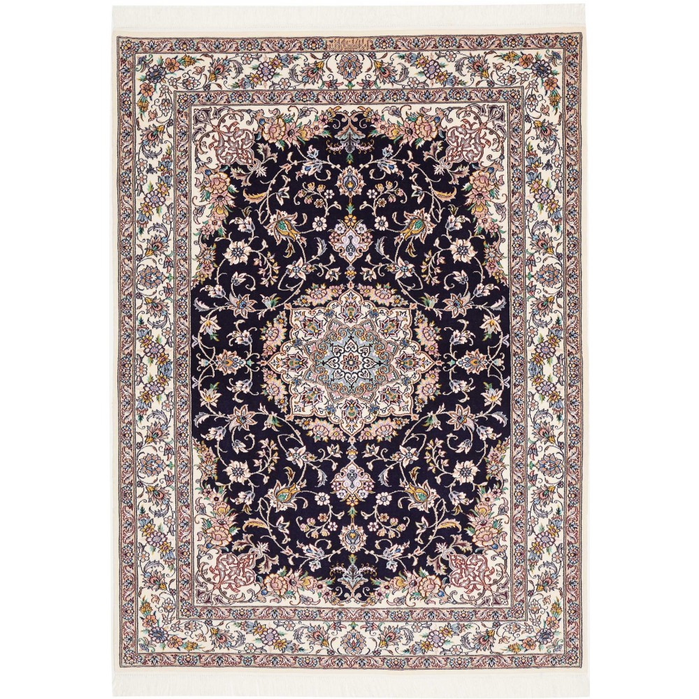Tappeto Nain 6La Persia grigio azzurro 118x162 Tappeto Nain 6La Persia grigio azzurro 118x162