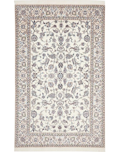 Tappeto Nain 6La Persia bianco grigio 160x255