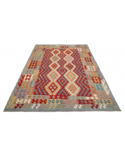 Tappeto Kilim Afghanistan marrone 170x241
