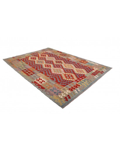 Tappeto Kilim Afghanistan marrone 170x241
