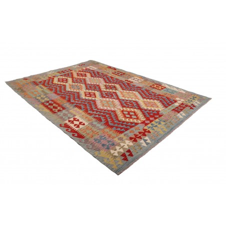 Tappeto Kilim Afghanistan marrone 170x241