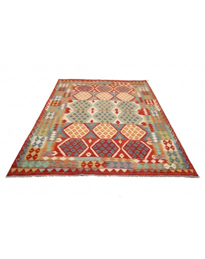 Tappeto Kilim Afghanistan marrone 177x238