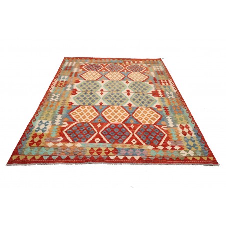 Tappeto Kilim Afghanistan marrone 177x238