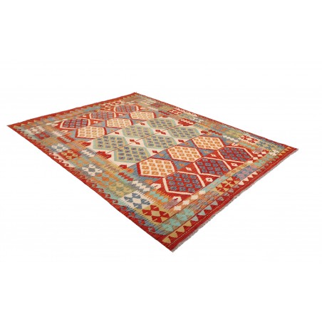Tappeto Kilim Afghanistan marrone 177x238