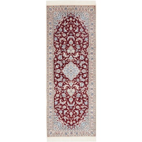 Tappeto Nain 6La Persia bianco grigio 80x210