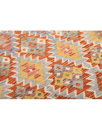 Tappeto Kilim Afghanistan marrone grigio 171x253