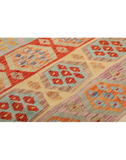 Tappeto Kilim Afghanistan marrone 199x294