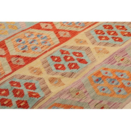 Tappeto Kilim Afghanistan marrone 199x294