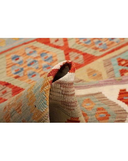Tappeto Kilim Afghanistan marrone 199x294