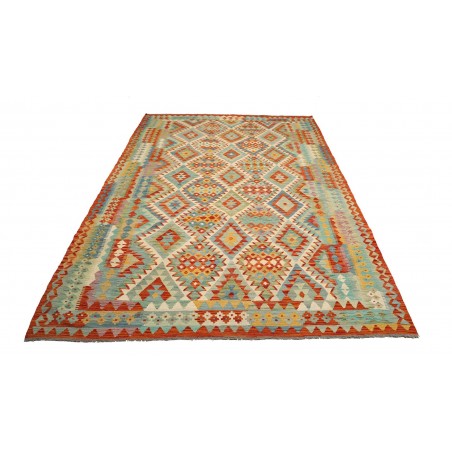 Tappeto Kilim Afghanistan marrone 204x294
