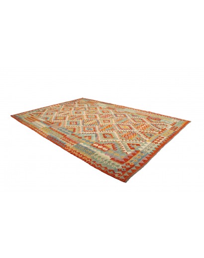 Tappeto Kilim Afghanistan marrone 204x294