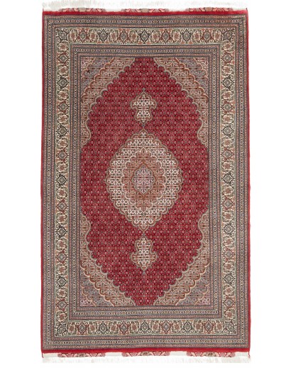 Tappeto Tabriz 50 Raj Mahi Persia azzurro bianco 120x200