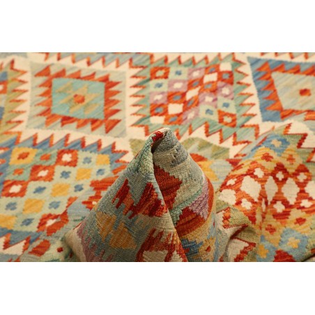 Tappeto Kilim Afghanistan marrone 204x294