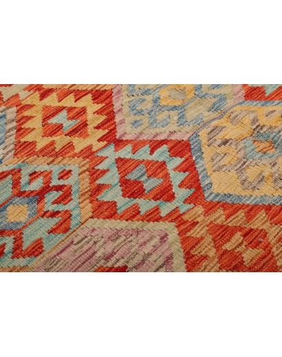 Tappeto Kilim Afghanistan marrone 200x297