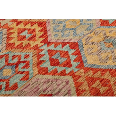 Tappeto Kilim Afghanistan marrone 200x297