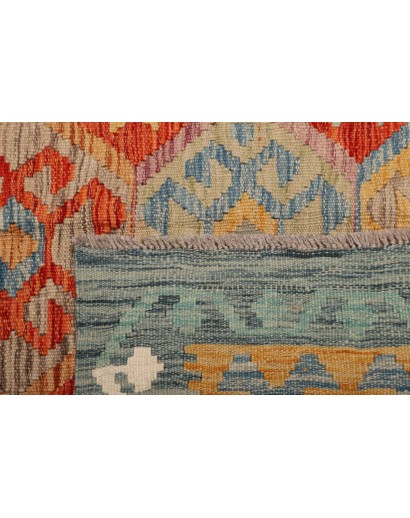 Tappeto Kilim Afghanistan marrone 200x297