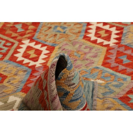 Tappeto Kilim Afghanistan marrone 200x297