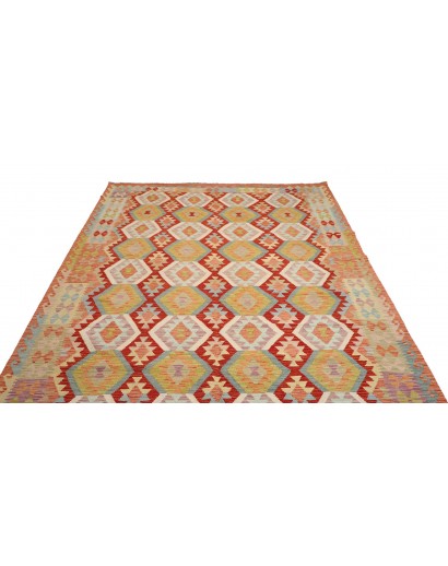 Tappeto Kilim Afghanistan marrone 197x293