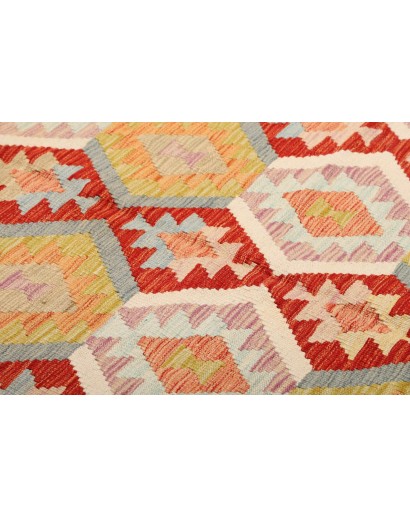 Tappeto Kilim Afghanistan marrone 197x293