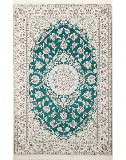 Tappeto Nain 9La Persia bianco grigio 130x202