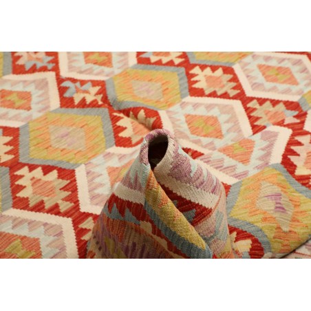 Tappeto Kilim Afghanistan marrone 197x293