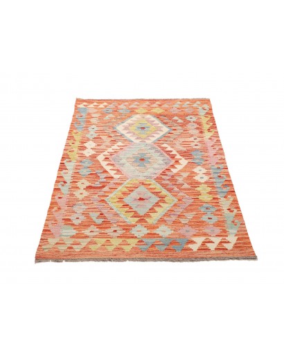 Tappeto Kilim Afghanistan marrone 93x142