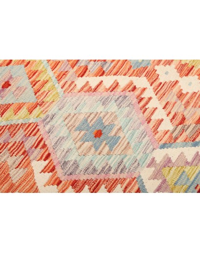 Tappeto Kilim Afghanistan marrone 93x142