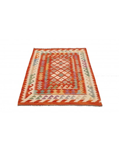 Tappeto Kilim Afghanistan marrone 100x147
