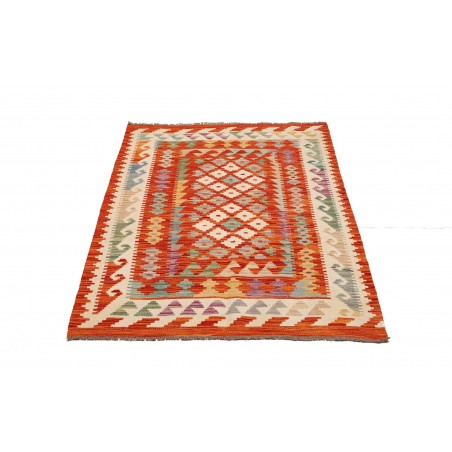 Tappeto Kilim Afghanistan marrone 100x147