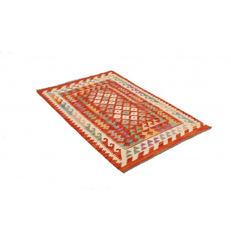 Tappeto Kilim Afghanistan marrone 100x147