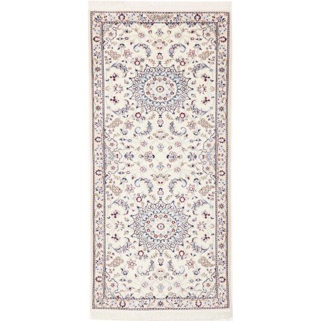 Tappeto Nain 6La Persia bianco grigio 70x157
