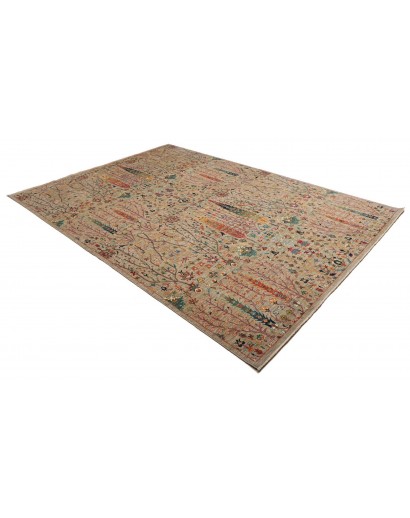Tappeto Shahi Fine Pakistan marrone grigio 204x293