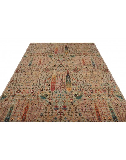 Tappeto Shahi Fine Pakistan marrone grigio 204x293