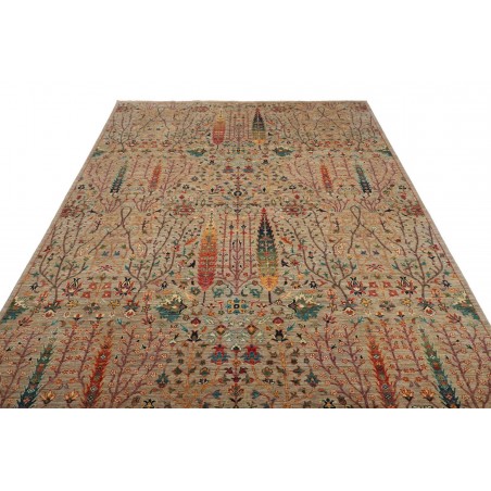 Tappeto Shahi Fine Pakistan marrone grigio 204x293