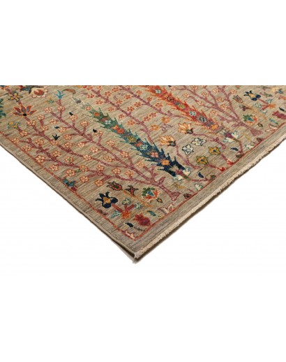 Tappeto Shahi Fine Pakistan marrone grigio 204x293
