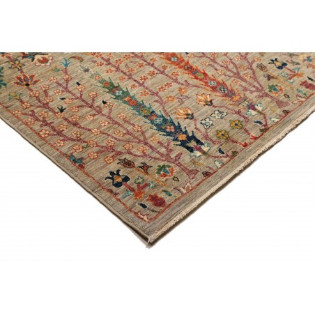 Tappeto Shahi Fine Pakistan marrone grigio 204x293