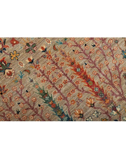 Tappeto Shahi Fine Pakistan marrone grigio 204x293