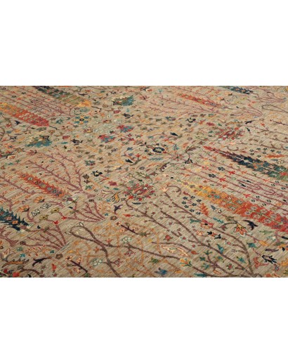 Tappeto Shahi Fine Pakistan marrone grigio 204x293